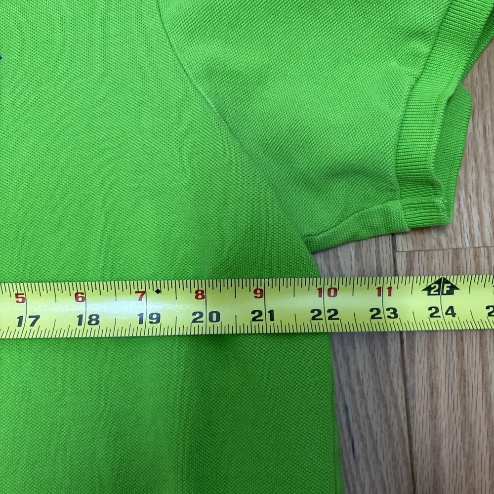 Polo‎ Ralph Lauren Bright Spring Green With Navy Big Pony - Size XL
